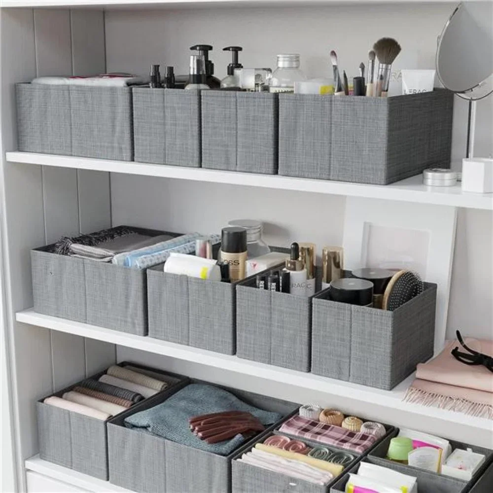 Drawer Organizer For Clothing (Set Of 12) - Closet Organizer and Storage Divider